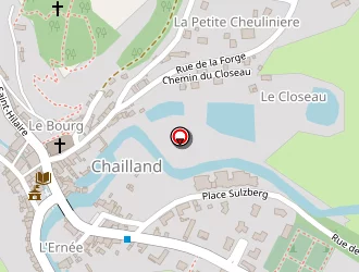 Carte de La Poste à Chailland