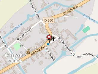 Carte de Ecole à Foissy-sur-vanne