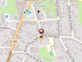 Carte de Mairie à Pleyben