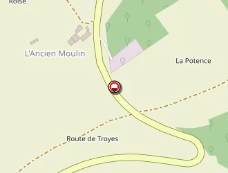 Carte de Gb Couverture à Vauchassis