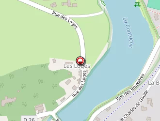 Carte de La Poste à Châtillon-en-vendelais