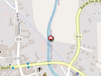 Carte de Ecole Saint Georges à Gouarec