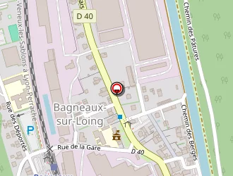 Carte de La Poste à Bagneaux-sur-loing