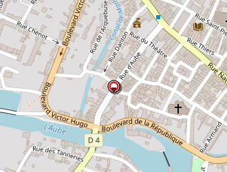 Carte de Baudouin Florence à Bar-sur-aube