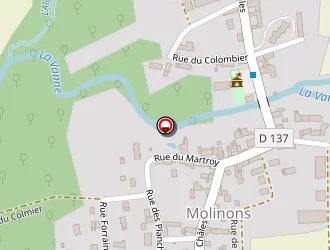 Carte de Kieffer Annie à Molinons