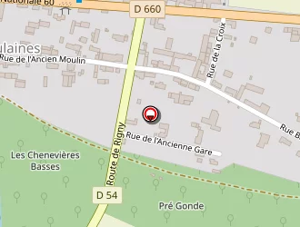 Carte de Le Saule Fleuri à Vulaines