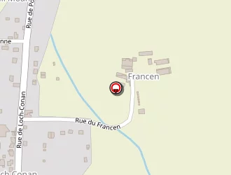 Carte de Deligel à Landeleau