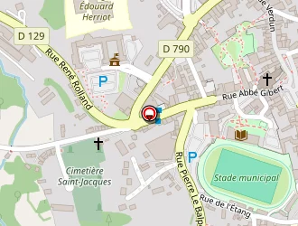 Carte de Abattoir à Rostrenen