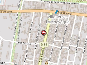 Carte de Robba Eric à Villeneuve-l'archevêque