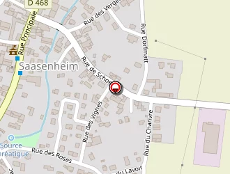 Carte de Jl études à Saasenheim