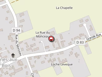 Carte de Ecole à Laines-aux-bois