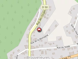 Carte de M Hatton Sylvain à Brouvelieures