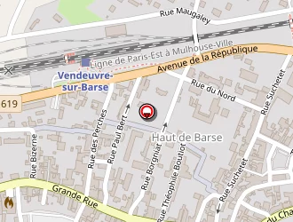 Carte de Auditionsanté à Vendeuvre-sur-barse