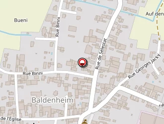 Carte de Ecole Primaire à Baldenheim