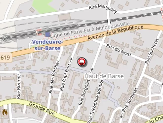 Carte de Polyservices à Vendeuvre-sur-barse