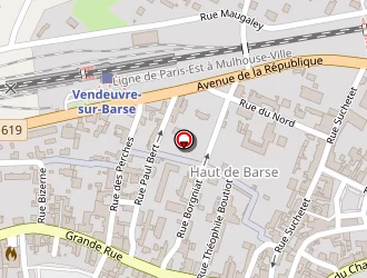 Carte de Café De Paris à Vendeuvre-sur-barse