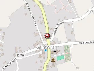 Carte de Fauchet Sandra à Saint-vran