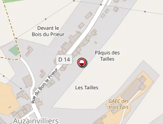 Carte de M.r à Auzainvilliers