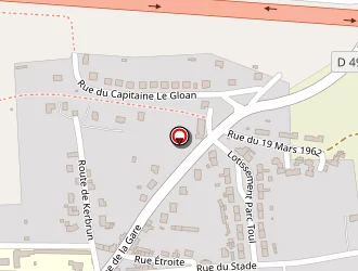 Carte de L'essentiel à Plouguernével