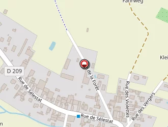 Carte de Garage Reymann à Baldenheim