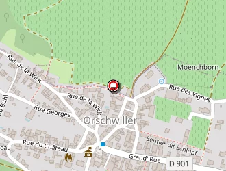 Carte de Charly Espaces Verts à Orschwiller