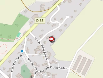 Carte de Le Quill' Oust à Quillio (le)