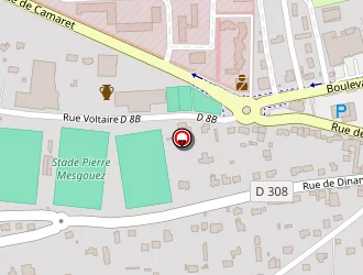 Carte de Le Roux Alberte à Crozon