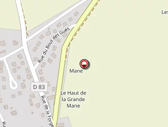 Carte de Vivescia à Prugny