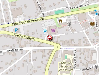 Carte de Amicale Laïque à Crozon