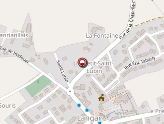 Carte de Breizh Applic' Chape à Langan