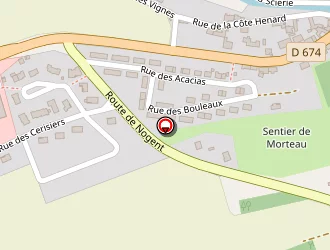 Carte de Intermarché Super à Rimaucourt