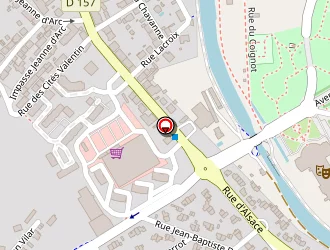 Carte de Total à Thaon-les-vosges