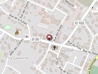 Carte de Chalot Cécile à Gosné