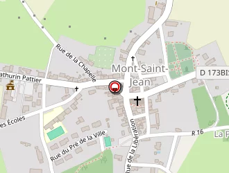 Carte de Stade à Mont-saint-jean