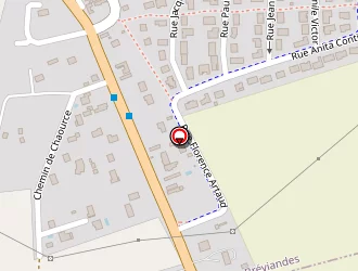 Carte de C.d.m. à Buchères