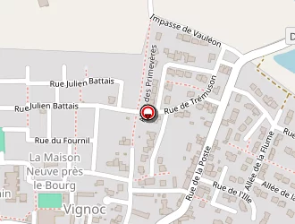 Carte de Bostel Hervé à Vignoc