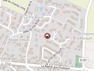 Carte de Numrec Numeriser Revoir Enregistrer à Saint-germain-sur-ille