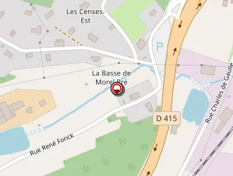 Carte de Pasquier à Saulcy-sur-meurthe