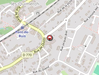 Carte de Irct à Pont-de-buis-lès-quimerch