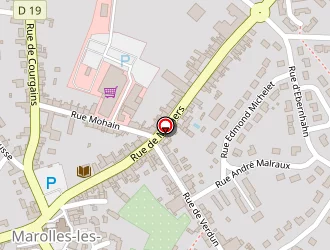 Carte de Eric Touchard à Marolles-les-braults