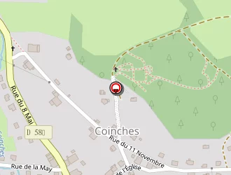 Carte de Masson Patrick à Coinches