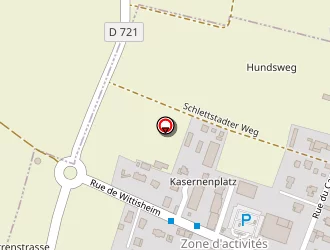 Carte de Behr Claude à Sundhouse