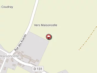 Carte de Rivière à Coudray