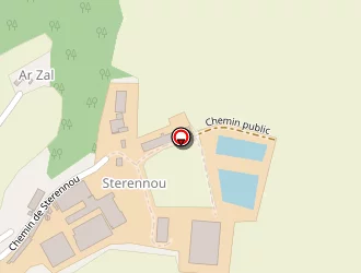 Carte de Coadour (scea) à Saint-ségal