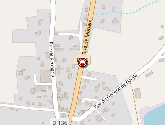 Carte de Boulangerie Morvan à Plonévez-du-faou