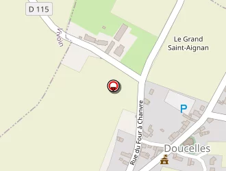 Carte de Circuit De Randonnée à Doucelles