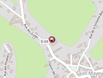 Carte de Ecole Maternelle à Saint-mayeux