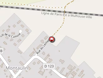 Carte de Berlot Denis à Montaulin