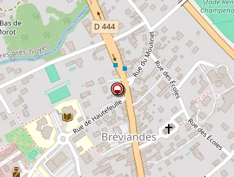 Carte de Bucholzer Catherine à Bréviandes