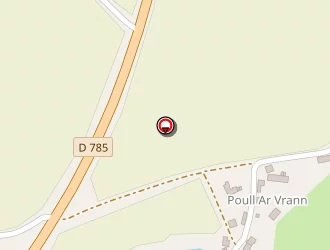 Carte de Le Bras Jean Pierre à Pleyben